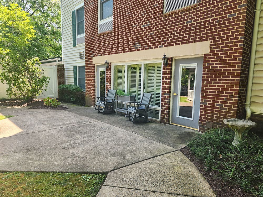 outdoor patio